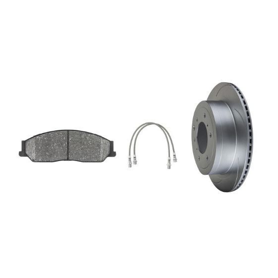 Centric 2008+ Toyota Land Cruiser (J200) Fleet Performance Front Brake Pads main image 1
