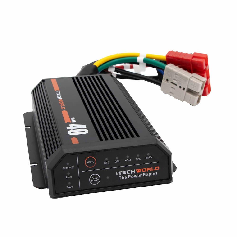 iTECHDCDC40 12V/24V 40A DCDC & MPPT Battery Charger PPD Performance