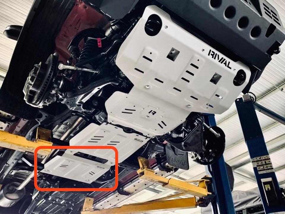 Toyota Hilux (20152022) Aluminium Transfer Case Underbody Armour Toyo