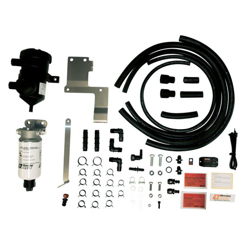 Nissan Navara (2015-2023) NP300 2.3L Direction Plus PreLine Plus Fuel Pre-Filter and Pro Vent Catch Can Combo with PVRES Extended Drain Kit