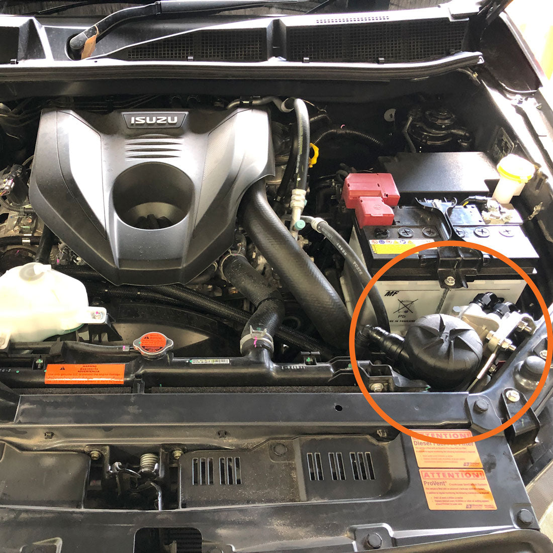 HPD Oil  Catch Can for Mazda BT-50 TF 3L 2020