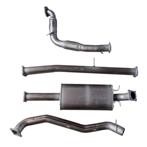 Ford Ranger (2011-2015) 2.2L PX 2011 ONWARDS 3" Stainless Steel Turbo Back Exhaust (Ballistic/Berklee Exhaust)