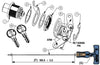 Replacement Centre Push Button Key Lock