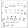 Ford Ranger (2011-2015) EGR AUTO Premium Canopy Hardware Fitting Kit - Ford Ranger PX 2011-22