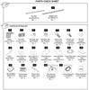 Toyota Hilux (2015-2023) EGR AUTO Premium Canopy Hardware Fitting Kit - Toyota Hilux 2015-