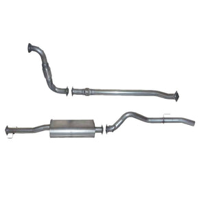 Mitsubishi Triton (2009-2015) MN 3" Stainless Steel Turbo Back Exhaust System (Ballistic Exhaust -Berklee Performance)