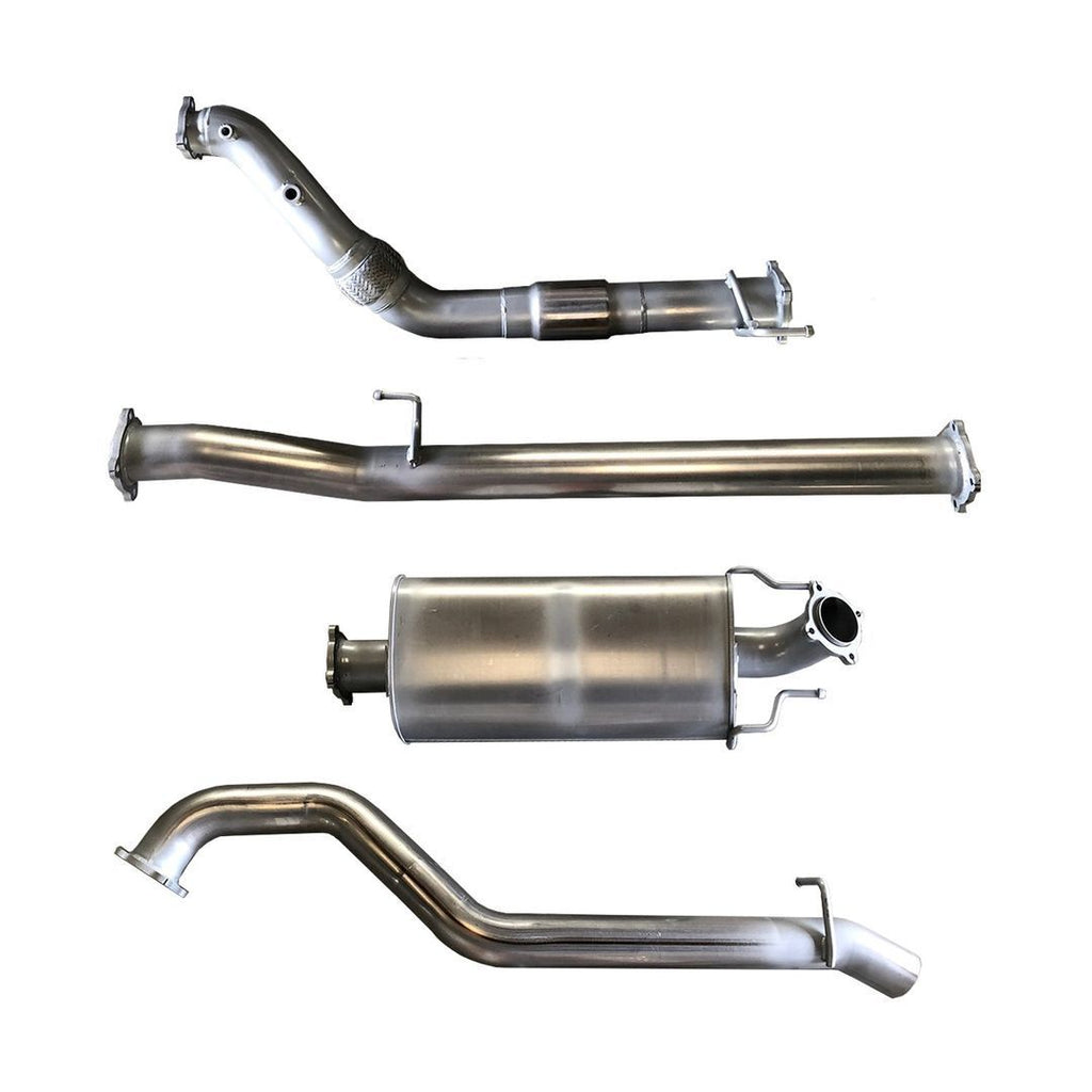 Toyota Hilux (2005-2015) D4D KUN N70 3L Turbo Diesel - 3' Turbo Back Exhaust