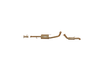 Toyota Prado (2002-2009) 120 Series King Brown Performance Exhaust System