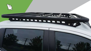 Ford Ranger (2011-2022) Dual Cab Wedgetail Platform Roof Rack