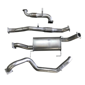 Nissan Patrol (2005+) 3.0L GU 3" Stainless Steel Turbo Back Exhaust System (Ballistic Exhaust - Berklee Performance)