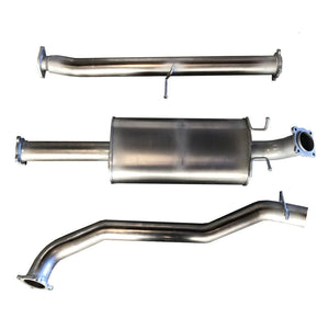 Ford Ranger (2016-2021) 3.2L PX 2 2016 ONWARDS 3" Stainless Steel DPF Back Exhaust (Ballistic Exhaust - Berklee Performance)