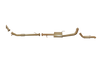 Toyota Prado (2002-2006) 120 Series King Brown Performance Exhaust System