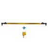 Nissan Patrol (1997-2016) Superior Engineering Superior Billet Series 7075 - T6 Alloy Drag Link Solid Bar 2-6 Inch (50-150mm) Lift with Nissan Genuine Tie Rod Ends to suit GU Ute and Pre 1/2000 Wagon Adjustable
