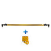 Nissan Patrol (2000-2016) Superior Engineering Superior Billet Series 7075 - T6 Alloy Drag Link Solid Bar 0-3 Inch (0-75mm) Lift with Nissan Genuine Tie Rod Ends to suit GU 1/2000 On Wagon Adjustable