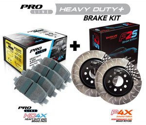 Ford Ranger (2011-2021) Front Bremtec Brake Performance Upgrade