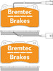 Toyota Hilux (1988-1994) LN100R LN100 2.8 LITRE DIESEL - Bremtec Front Brake Pads