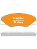 Toyota Hilux (2005-2015) SR 4.0 LITRE PETROL - Bremtec Front/Rear Pro-Line HD & 4WD Ceramic+ Zero Dust Front Brake Pads