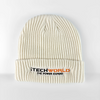 iTechworld | Cream Beanie | Embroidered
