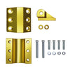 Toyota LandCruiser (02/2007-10/2016) Superior Engineering Superior Billet Series 7075 - T6 Alloy Damper Bracket Suitable For Toyota LandCruiser 79 Series (Tapered Pin) Gold - DMBK-A-LCR24-C