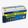 Hardkorr 240Ah Lithium (LiFePO4) Deep Cycle Battery w/Bluetooth