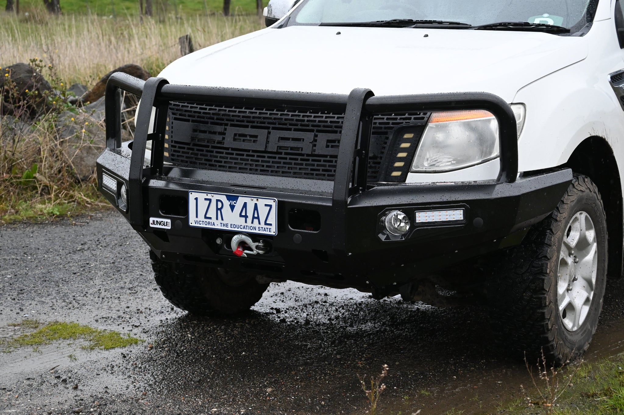 X Bar Bush Ranger Ford Ranger (2011-2015) PX1 Jungle 4x4 Commercial Bull Bar – PPD ...