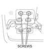 Hard Lid Rear Latch Kit