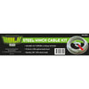 Steel winch cable kit