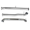 Ford Ranger (2015-2018) Ford Ranger PXII 3.2L 8/2016> - Stainless Steel Exhaust Kit with Muffler Delete