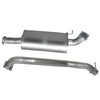 Mazda BT-50 (2016-2019) 3.2 Stainless Steel Hulk 4x4 Exhaust Kit
