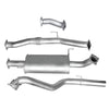 Isuzu MU-X (2016-2021) ISUZU MUX RF TD DPF BACK 12/2016-06/2021 - Stainless Steel Exhaust Kit