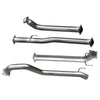 Toyota Hilux (2015-2025) Toyota HiLux D4D 2.8L 08/2015> - Stainless Steel Exhaust Kit with Muffler Delete