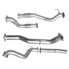 Toyota LandCruiser (1997-2007) TOYOTA LANDCRUISER 100 SER WAGON 4.2L 1HD-FTE TD - Stainless Steel Exhaust Kit