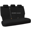 Mitsubishi Triton (2015-2023) Mitsubishi Triton MQ-MR to 2023 Rear Canvas Seat Covers Black