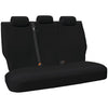 Toyota Hilux (2005-2015) Toyota Hilux - Black Canvas - Rear Seat Covers