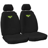 Toyota Prado (2009-2023) Toyota Prado 150 Series 06/21- Front Canvas Seat Covers Black