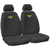 Toyota LandCruiser (2007-2020) Toyota LC200 LandCruiser Grey Fronts - HD Canvas Seat Covers