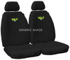 Volkswagen Amarok (2010-2022) VW Amarok - Front Seat Covers (Black)