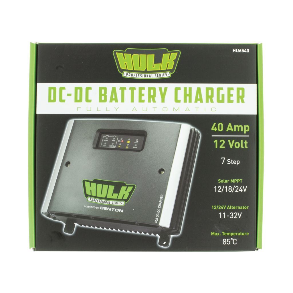 DC-DC Fully Automatic Battery Charger - 40 Amp 12V – PPD Performance