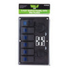 HULK 4X4 6-Way Switch Panel w/ 50A Plugs Accessory Socket & Dual USB