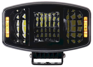 9.7" Slimline Rectangle Led Driving Light With Front Indicator And Position Lamp