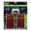 TRAILER LAMP KIT 12V 7 PIN TRAILER PLUG & 5M LEAD