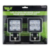 LED Square Worklamp Kit 9 - 30V 24 Watts