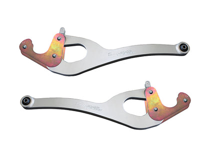 Toyota LandCruiser 76 Series (11/2016-09/2022)  Superior Engineering Superior Hyperflex Radius Arms Suitable For 76/78/79 Series 8/2016 on 4 Inch (100mm) Castor Correction (Curved Style Arms) - WSHC-D-LCR27-KIT-B