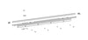 Ford Ranger (2011-2015) EGR AUTO Replacement Vehicle Header Rail Hinge Kit - Ford Ranger PX 2011-22