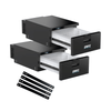 2 x iFROST | Drawer Fridge Freezer | 31L and Stacking Kit