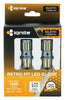 BA15s Base white 12V 1500 Lumens (PKT2)