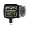 LED HEADLIGHT 10-30V HIGH /LOW BEAM 60W W/INDICATR BLCK FACE 1800 LOW 3600Lmns HIGH