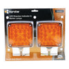 LED INDICATOR LAMP 12V SINGLE BOLT MNT 300mm LEAD (PKT 2)