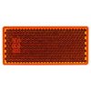 PKT 20 AMBER REFLECTOR 3M™ SELF ADHESVE MOUNTING BASE 70 x 30 x 6mm