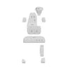 Ineos Grenadier / Quartermaster (2023–Present) Set of 4 Aluminum Bash Plates Ineos Grenadier / Quartermaster